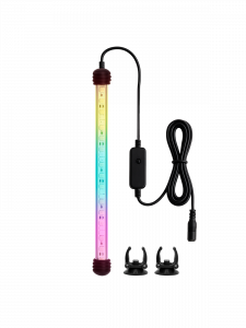 Светильник лампа для аквариума светодиодная RGB с приложением Огонек OG-LDP48 (280мм)